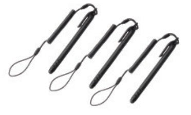 Zebra SG-TC7X-STYLUS-03 – Stylus-Sicherung, spiralförmig, Kunststoff, Schwarz, für Zebra TC70/TC75, 3 Stück