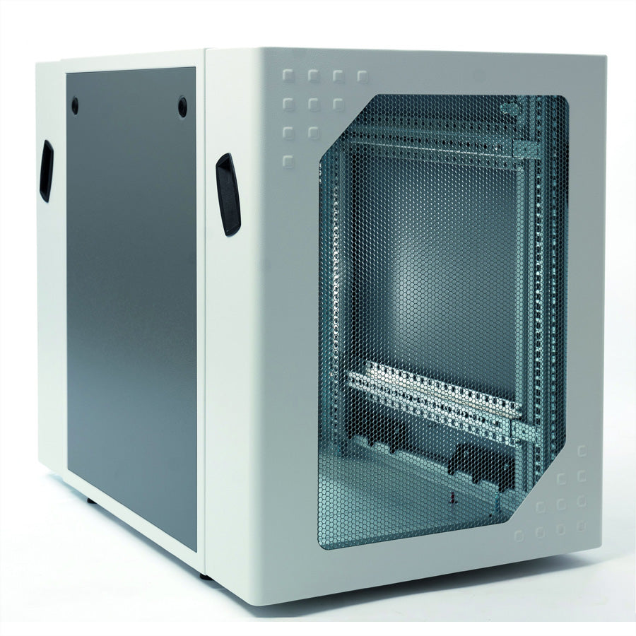 Apranet VariIT 501 – 19" Netzwerkschrank 9U, IP20, 600 × 700 × 530 mm, Lichtgrau