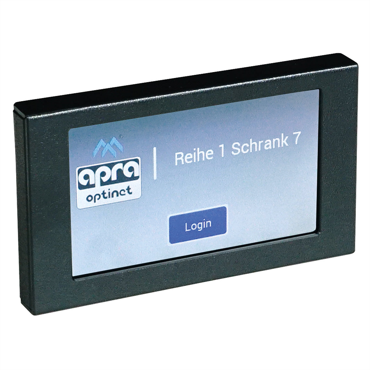 Apranet EMI-One Display – 4,3" kapazitiver Touch – Schranküberwachungssystem – Zuleitung 2,5 m