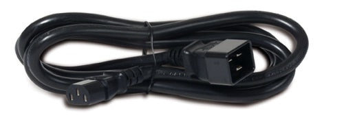APC Netzkabel – IEC C20 zu IEC C13, 2 m, 100–230 V/10 A, schwarz