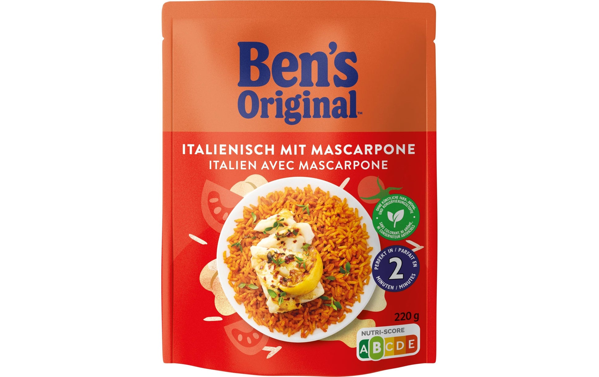 Ben's Original Express Reis Tomate, vegetarisch – 220 g