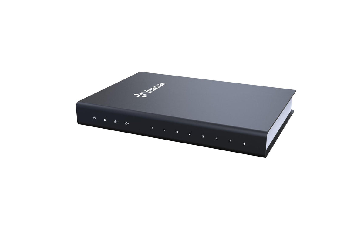 Yeastar TA800 – FXS-VoIP-Gateway, 8 FXS-Ports, RJ-11-Anschlüsse