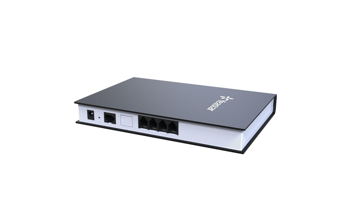 Yeastar TA400 – VoIP-Gateway, 4 FXS, 4 SIP-Konten, Fast Ethernet (10/100), für SIP, schwarz