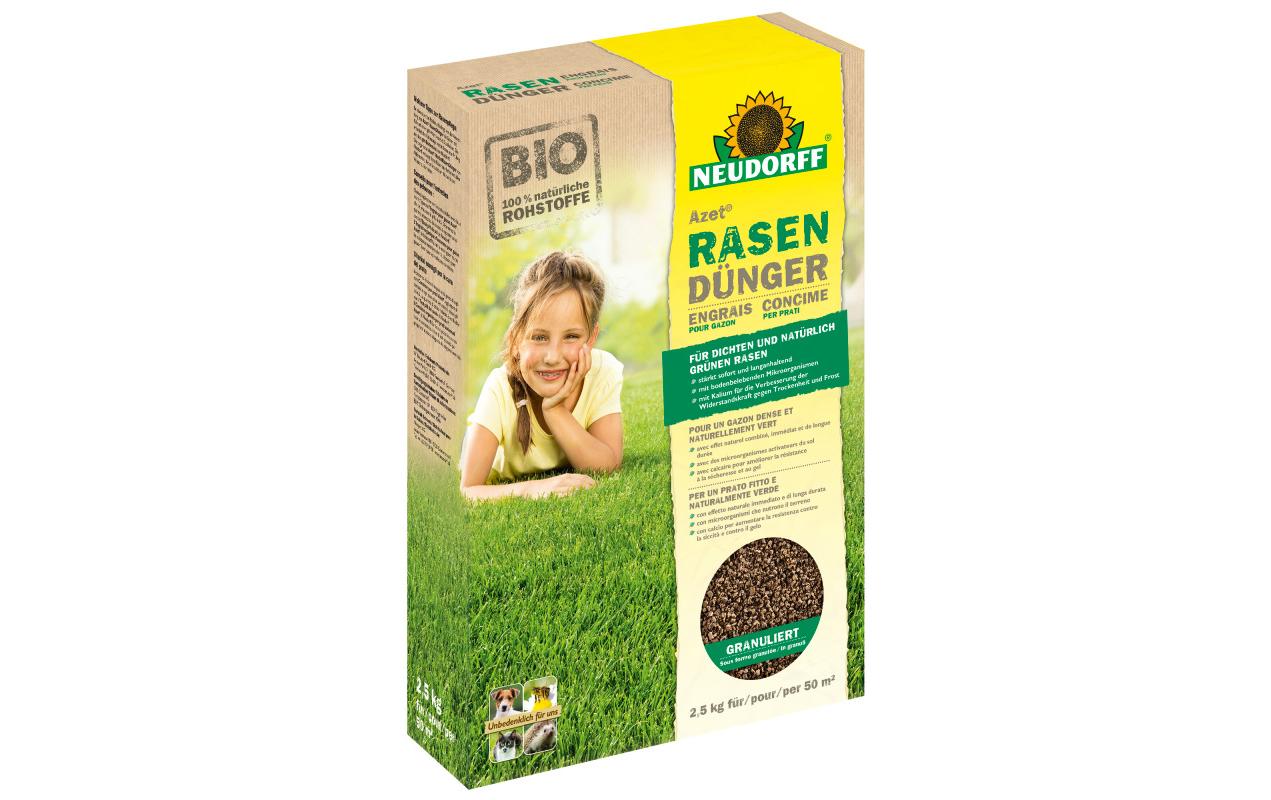 Neudorff Mikronährstoff-Dünger, Organischer Dünger, 2,5 kg, Granulat – für Rasengras – 1 Stück