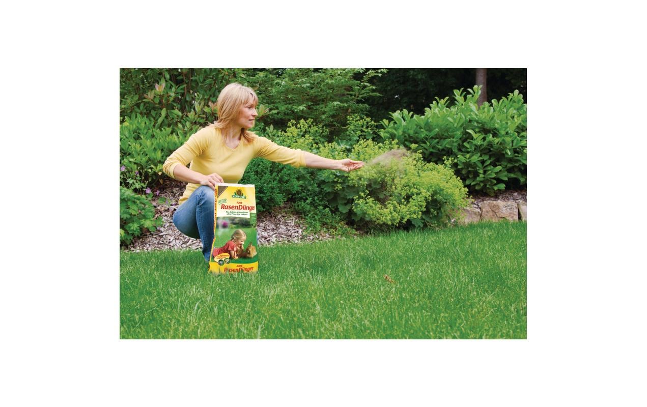 Neudorff Rasendünger, Azet, 10 kg, organisch, Granulat – für Rasengras – 1 Tasche