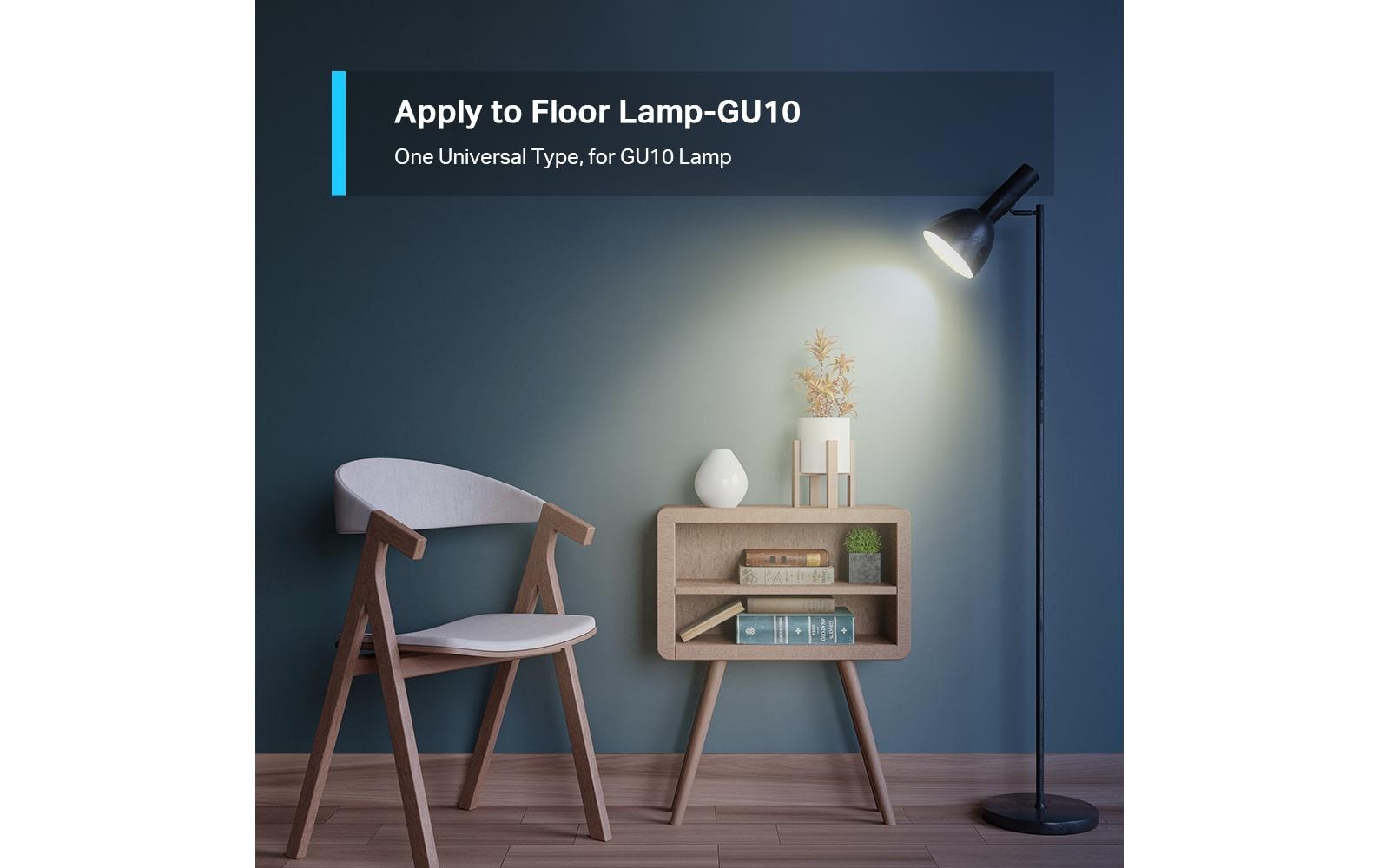 TP-Link Tapo L610 GU10 LED-Spot – WLAN, Amazon Alexa & Google Assistant, dimmbar – 2700 K – 350 lm 2,9 W – weiss