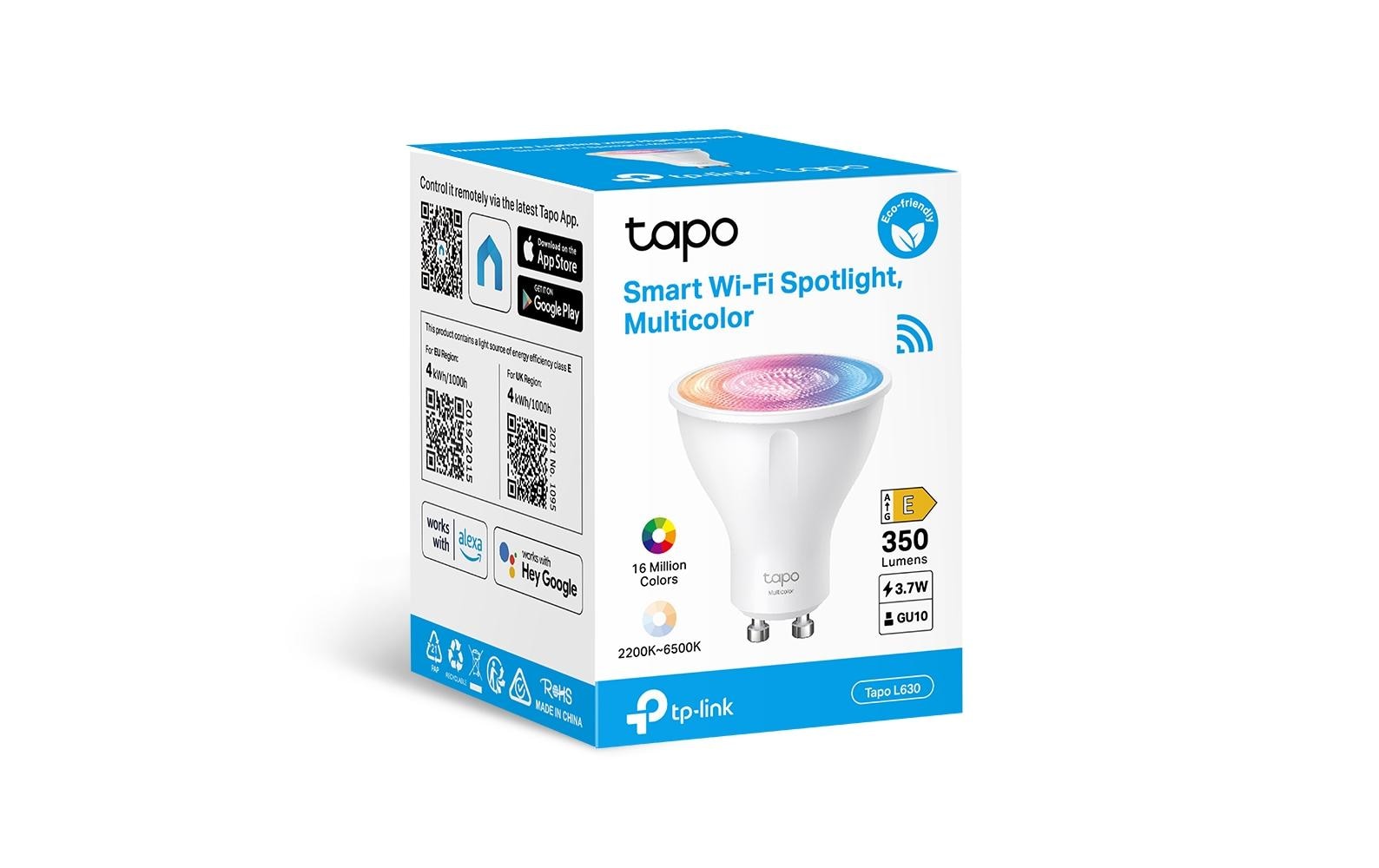 TP-Link Spot Tapo L630 4er-Set – WLAN, dimmbar – GU10