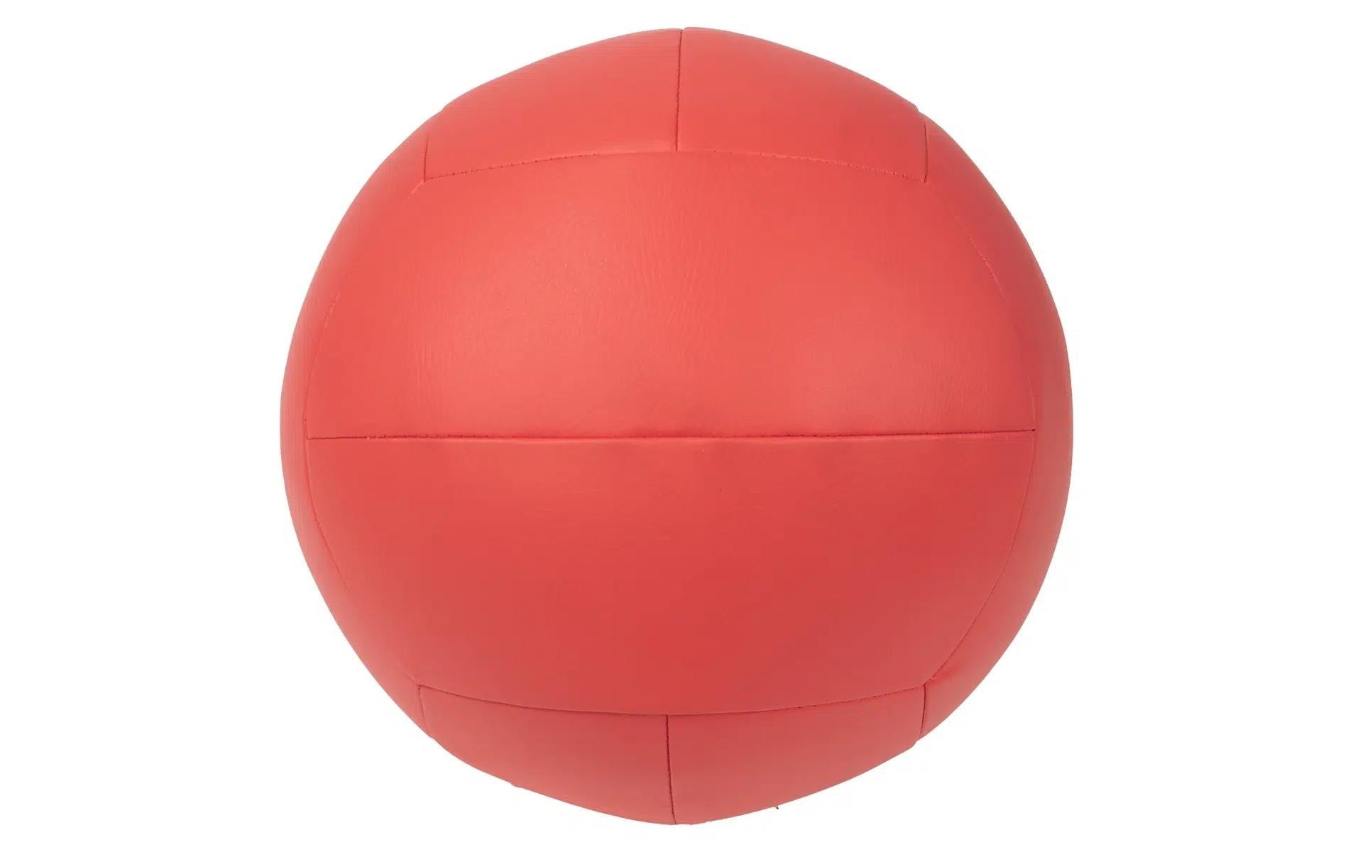 GladiatorFit Gymnastikball GL-7640344753328, Ø 25 cm – Schwarz/Rot, Kunstleder