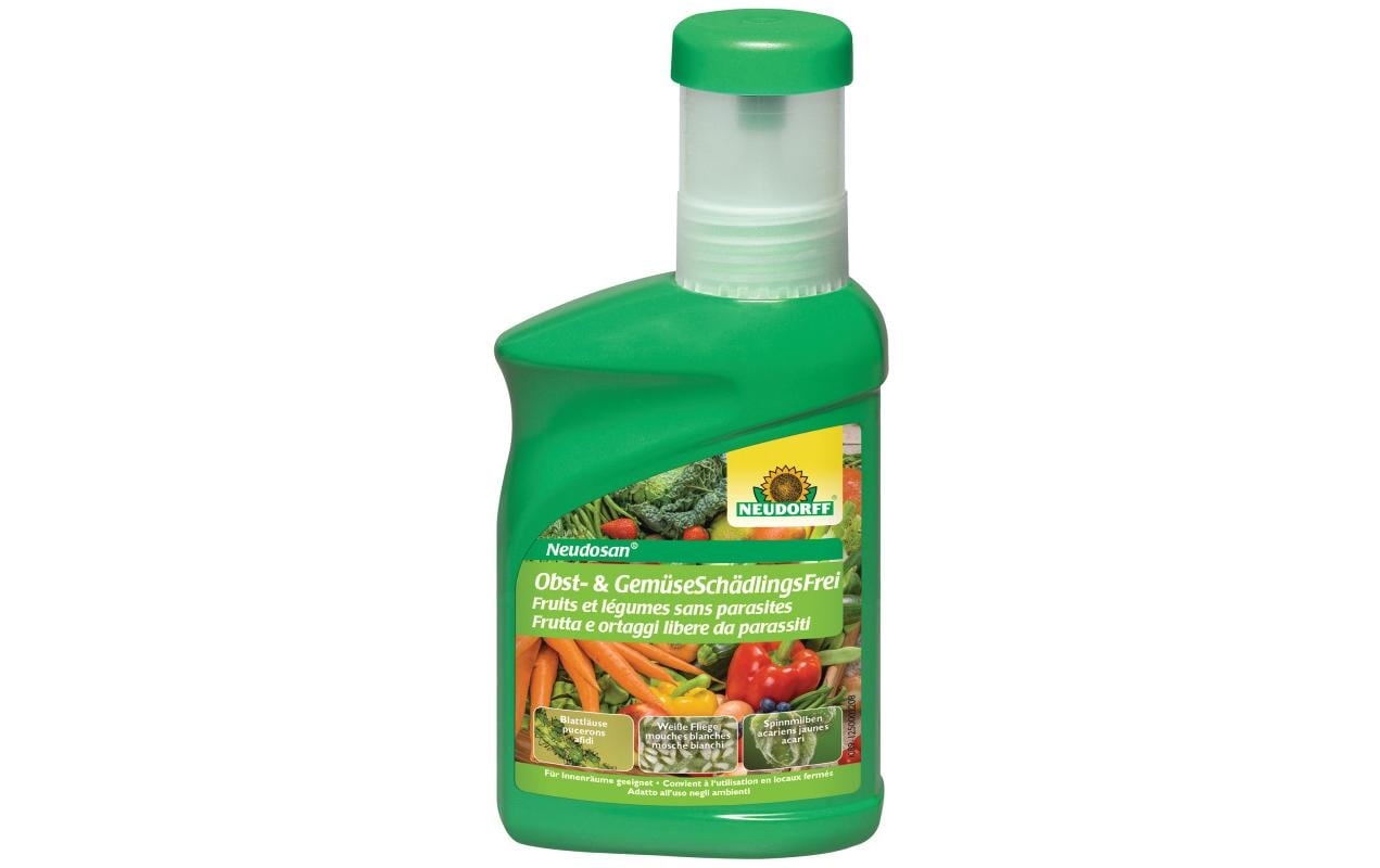 Neudorff Neudosan Obst+Gemüse Schädlingsfrei – 250 ml – Konzentrat – für Obst und Gemüse