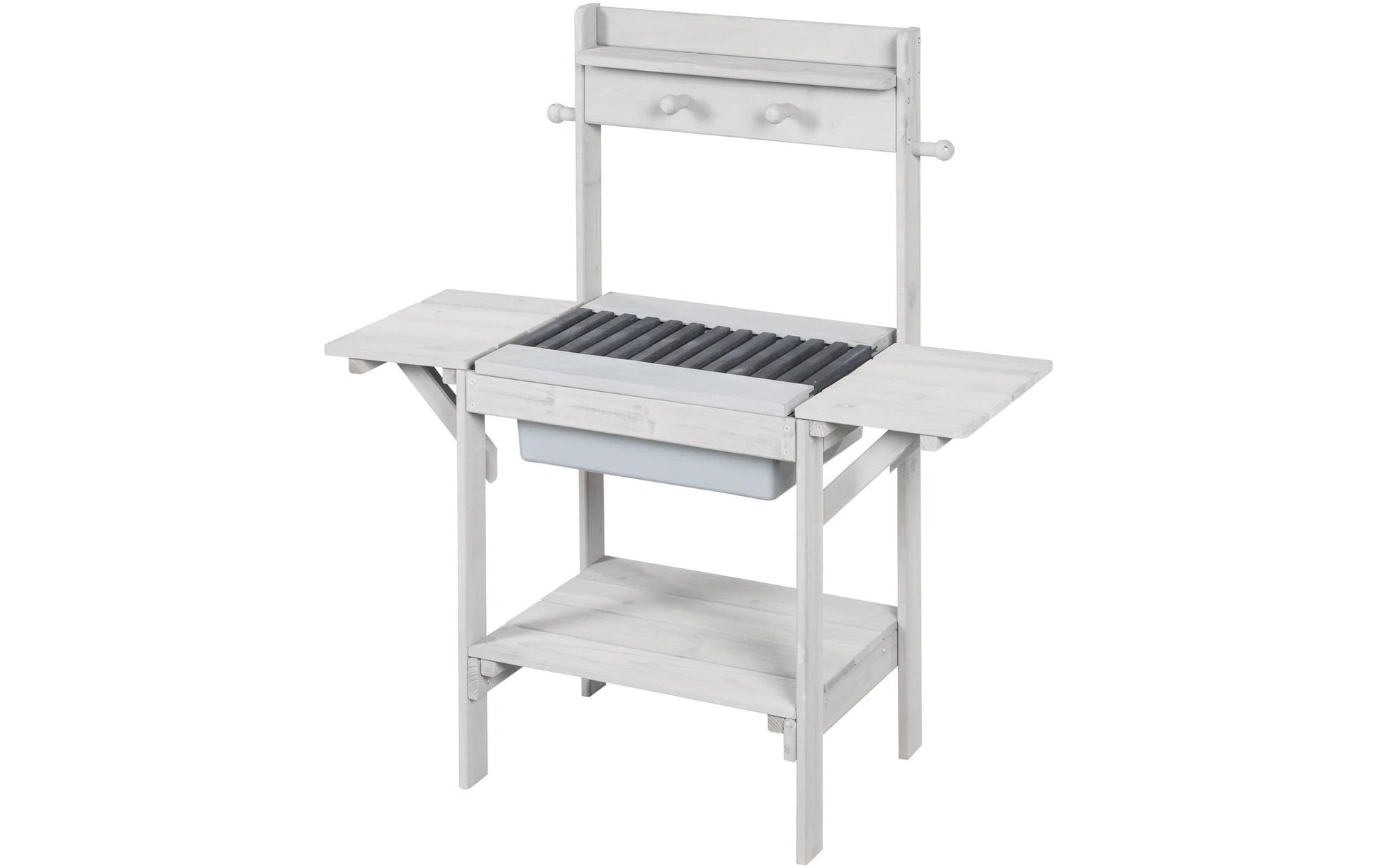 roba Spielküche BBQ – 82,5×88,5×35 cm – ab 1,5 J. – Holz, grau