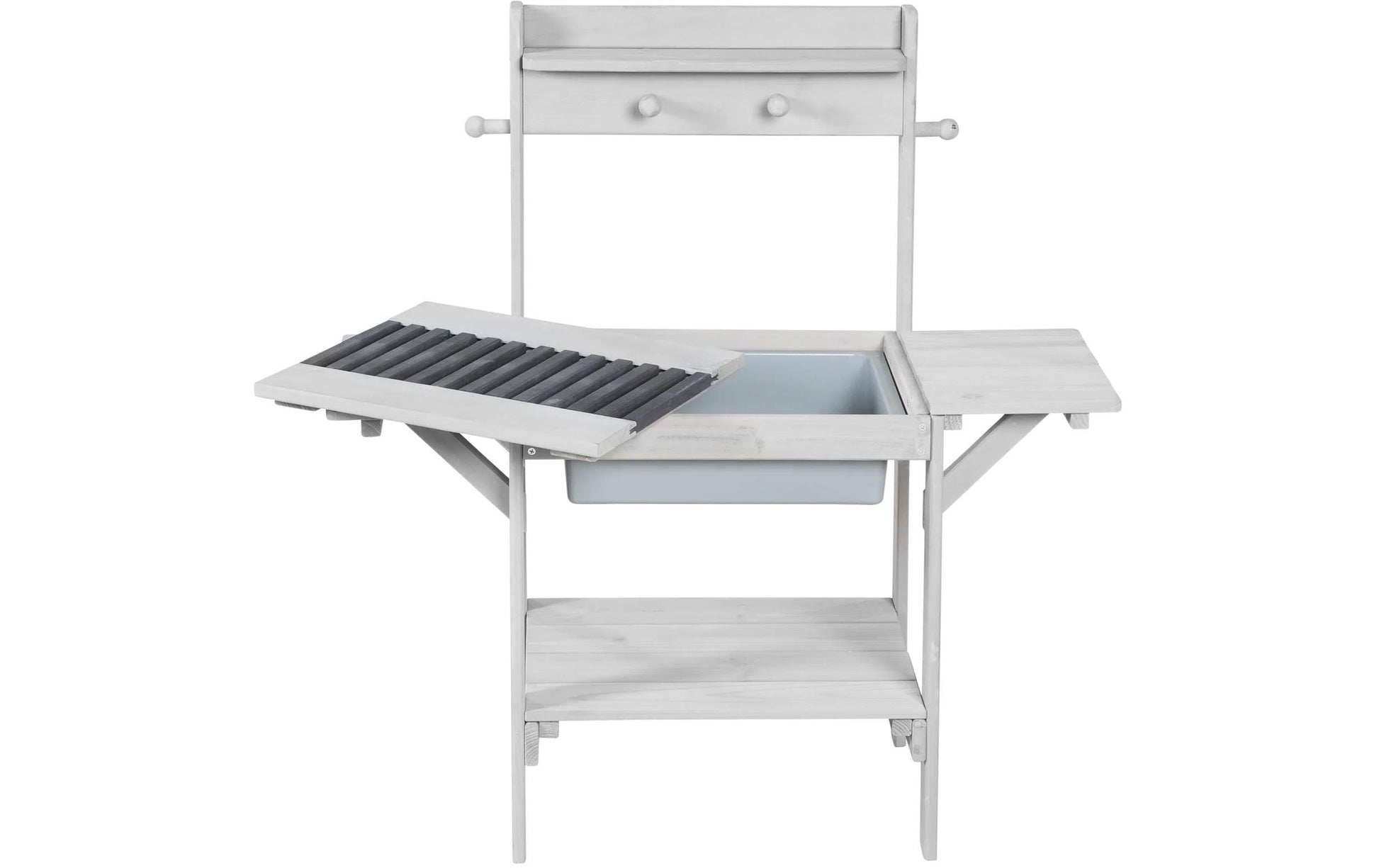 roba Spielküche BBQ – 82,5×88,5×35 cm – ab 1,5 J. – Holz, grau