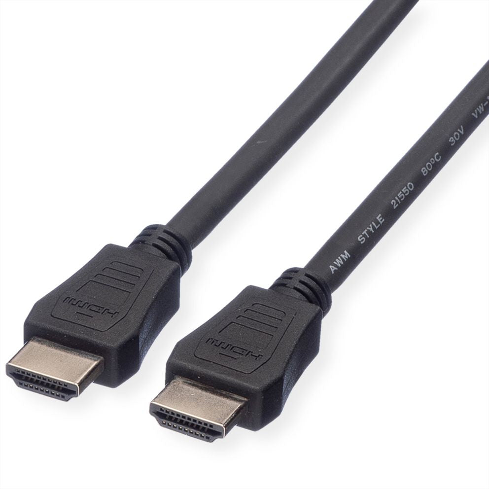 VALUE HDMI Kabel HDMI High Speed 4K 30 Hz – 3 m – ARC, Ethernet