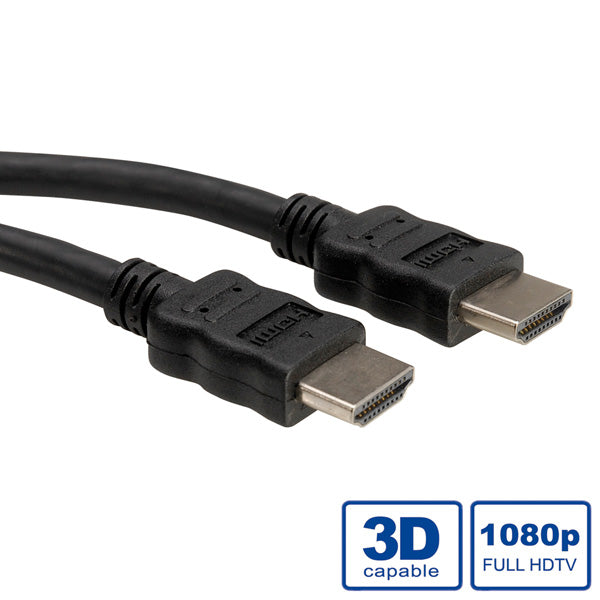 ROLINE HDMI Kabel High Speed 4K 30 Hz – 5 m – Ethernet