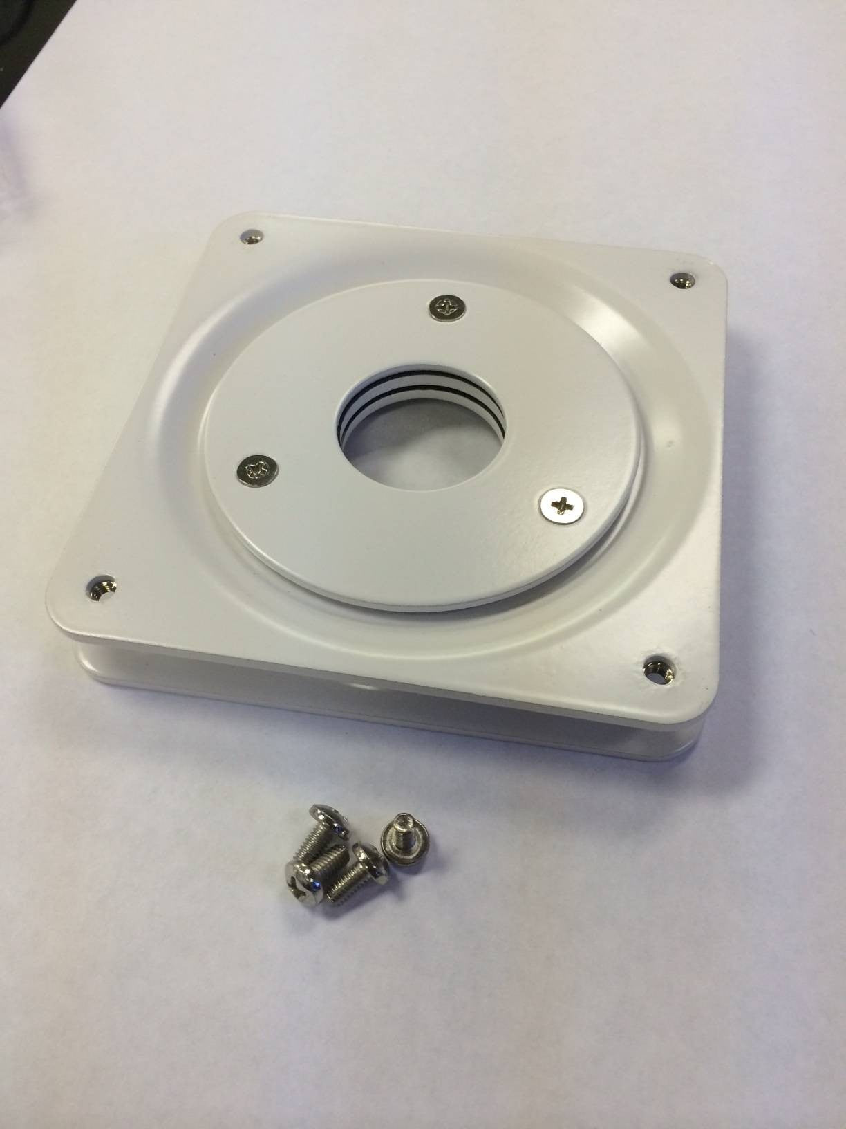 Compulocks VRP – VESA-Adapterplatte – VESA 100×100 mm – drehbar, Stahl – Weiss