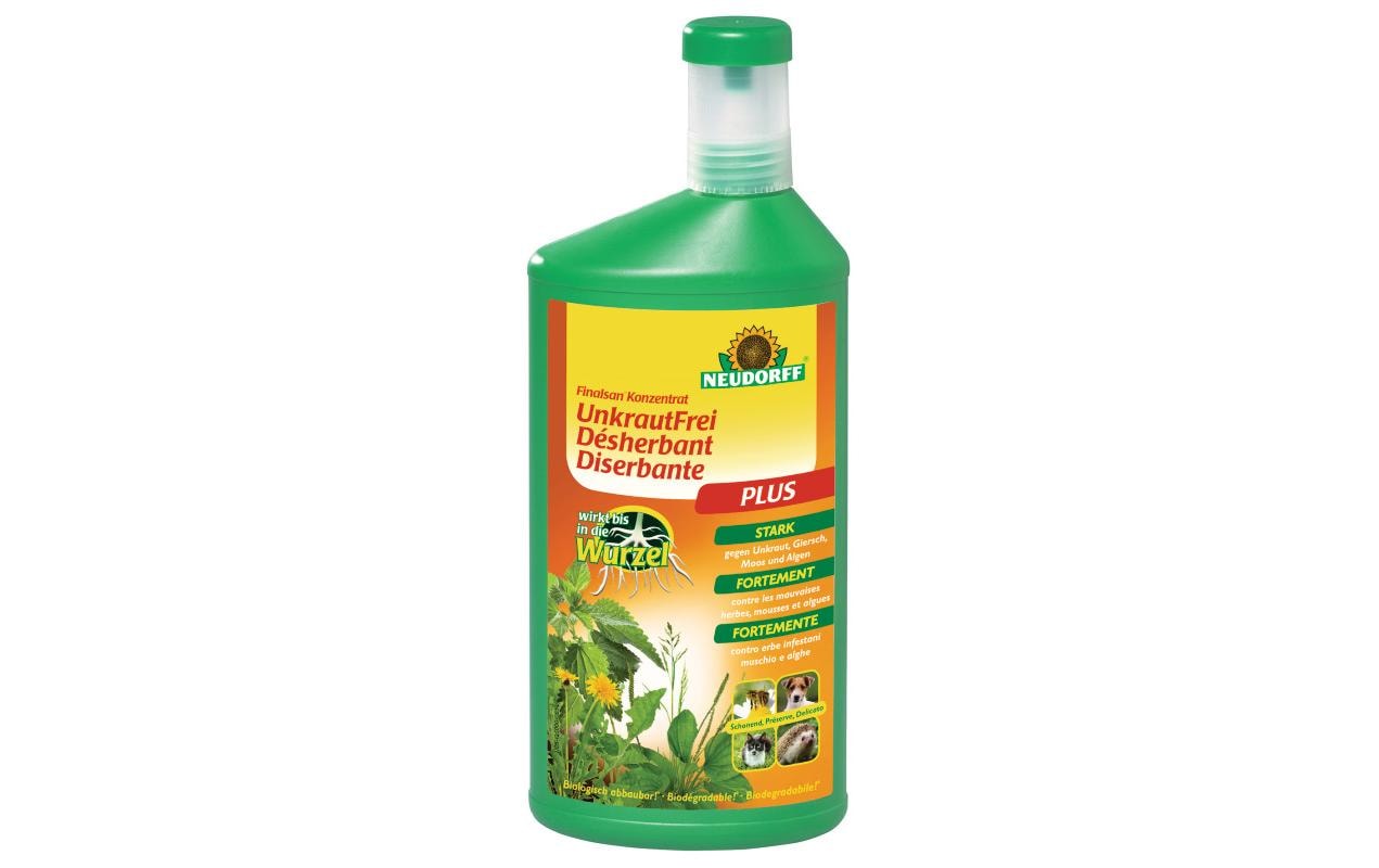 Neudorff Finalsan Konzentrat Unkrautfrei Plus – 1 000 ml – für Garten, Terrasse