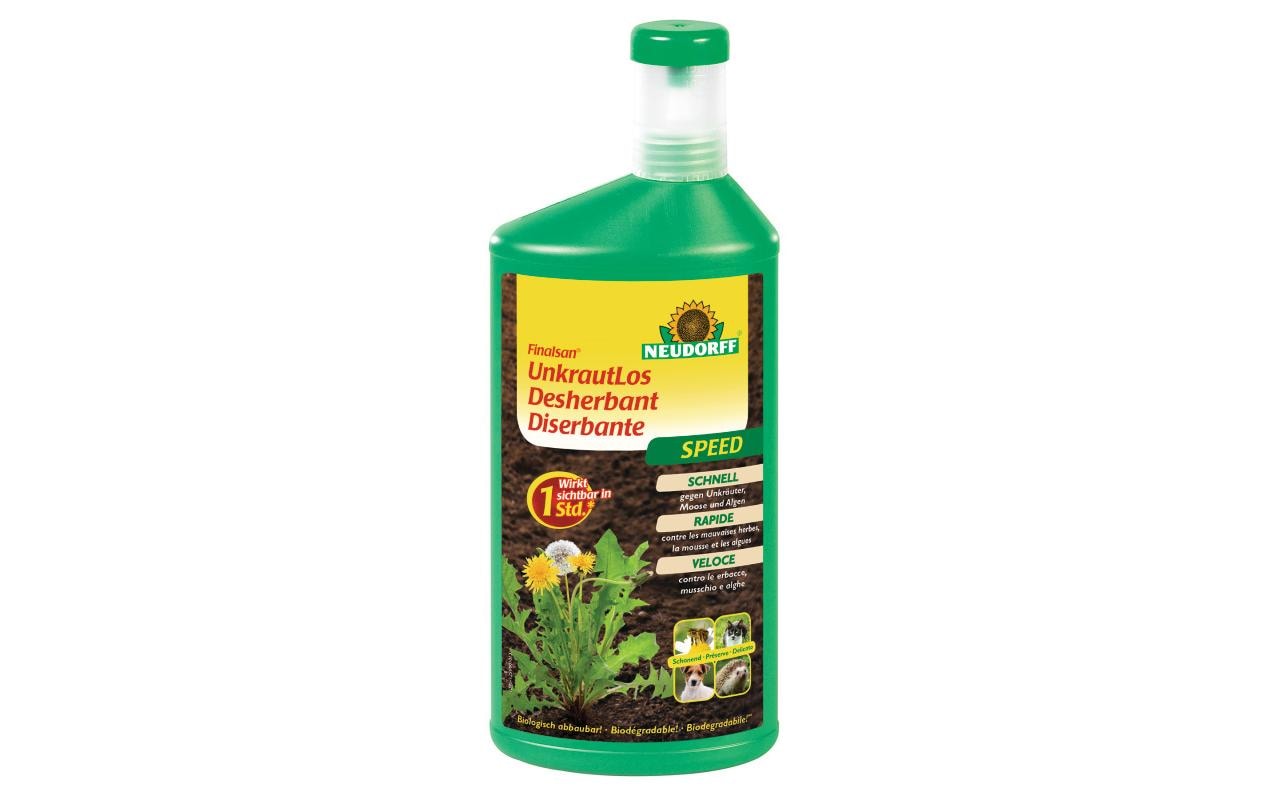 Neudorff Finalsan Konzentrat Speed – 1000 ml – für Unkraut, Laubmoose
