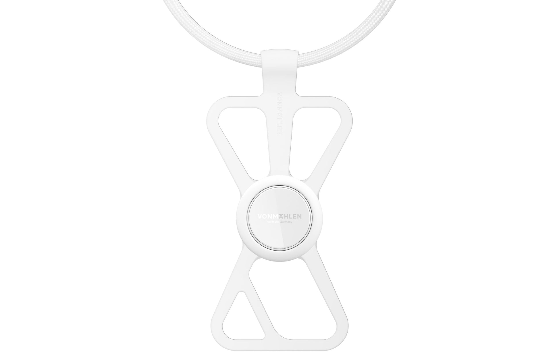 Vonmählen Infinity Plus – Smartphone-Trageband – Nylon/Silikon, Handyhülle, für Smartphones, Weiss
