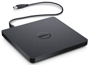Dell DW316 – Externes DVD±RW-Laufwerk, USB 2.0, Tray, Schwarz, für Dell Inspiron/Latitude/OptiPlex/XPS