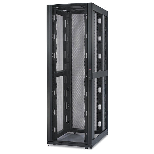 APC NetShelter SX – 19" Netzwerkschrank 48U, abschliessbar, 750 × 1070 × 2258 mm, schwarz, Metall