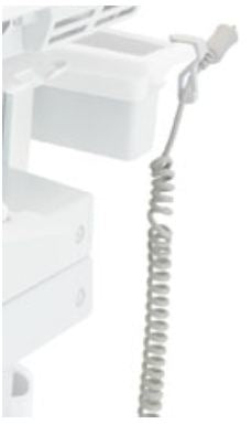 Ergotron Netzkabel, Spiralkabel, SV4X