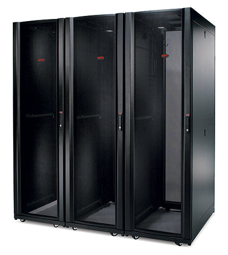 APC NetShelter SX – 19" Netzwerkschrank 42U, abschliessbar, 600 × 1070 × 1991 mm, schwarz, Metall