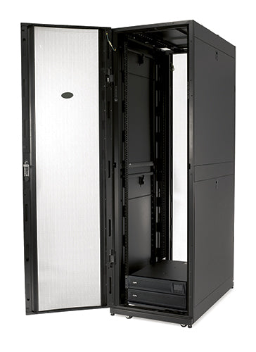 APC NetShelter SX – 19" Netzwerkschrank 42U, abschliessbar, 600 × 1070 × 1991 mm, schwarz, Metall