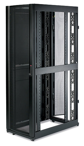 APC NetShelter SX – 19" Netzwerkschrank 42U, abschliessbar, 600 × 1070 × 1991 mm, schwarz, Metall