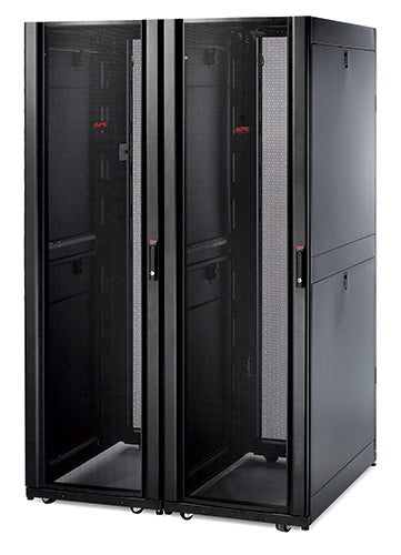 APC NetShelter SX – 19" Netzwerkschrank 42U, abschliessbar, 600 × 1070 × 1991 mm, schwarz, Metall