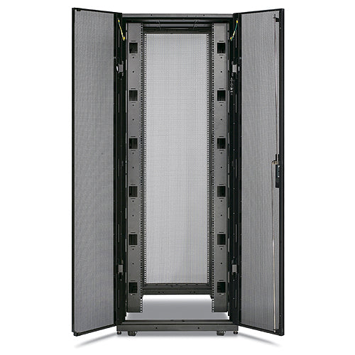 APC NetShelter SX – 19" Netzwerkschrank 42U, abschliessbar, 750 × 1070 × 1991 mm, schwarz, Metall