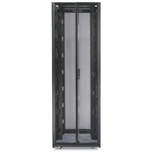 APC NetShelter SX – 19" Netzwerkschrank 48U, abschliessbar, 750 × 1070 × 2258 mm, schwarz, Metall