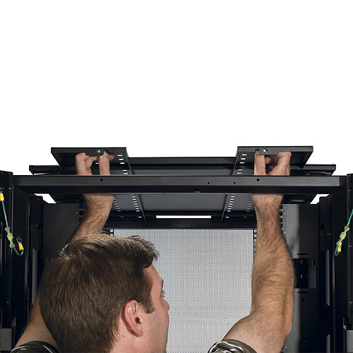 APC NetShelter SX – 19" Netzwerkschrank 42U, abschliessbar, 750 × 1070 × 1991 mm, schwarz, Metall