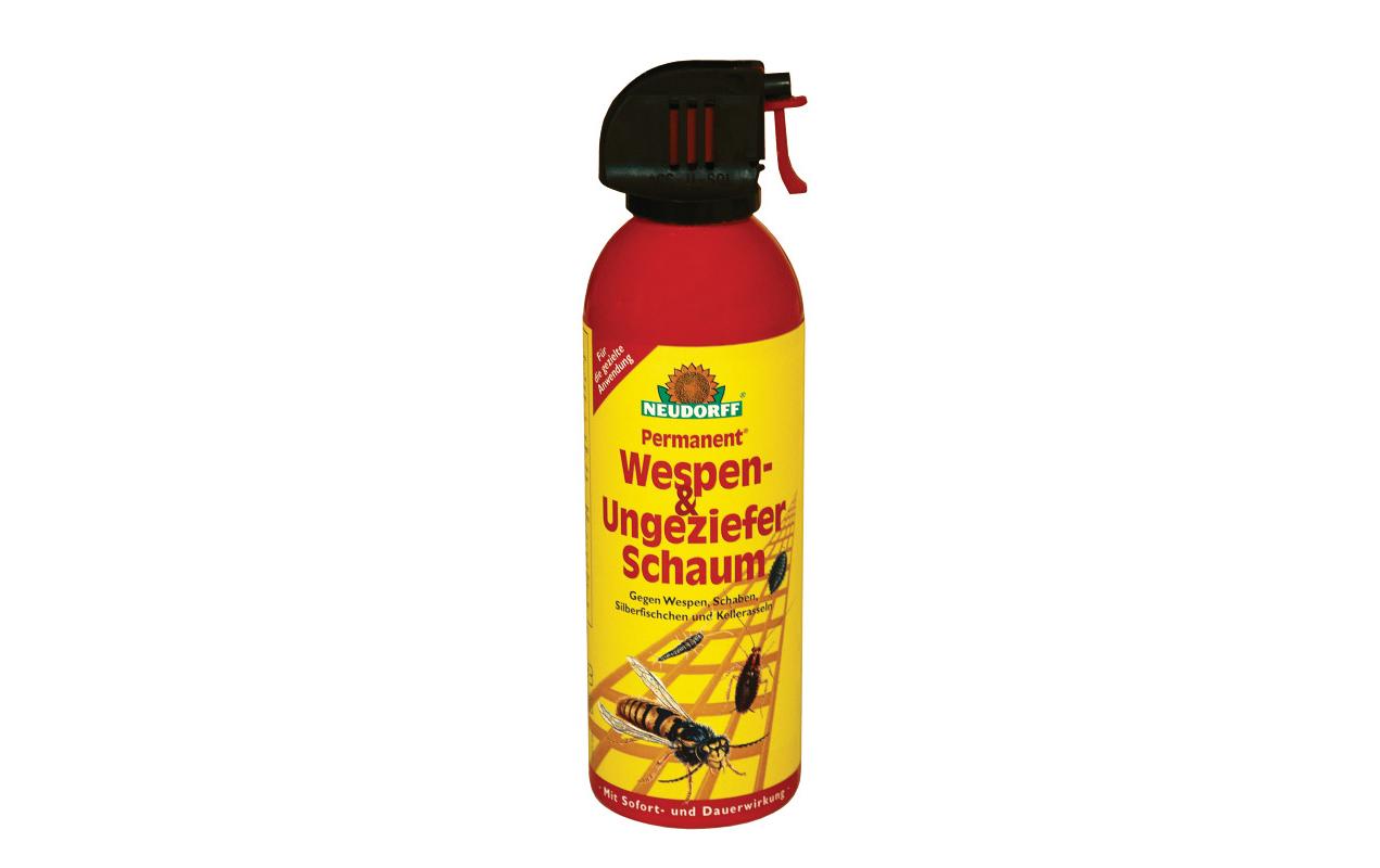 Neudorff Permanent Wespen- und Ungeziefer-Schaum – 300 ml – transparent – für Wespen und Insekten