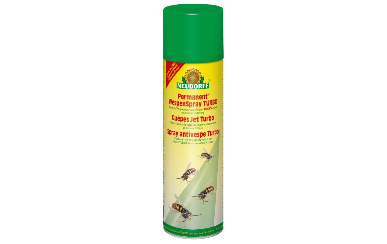 Neudorff Permanent WespenTurboSpray Insektenspray – 500 ml – transparent – für Wespen