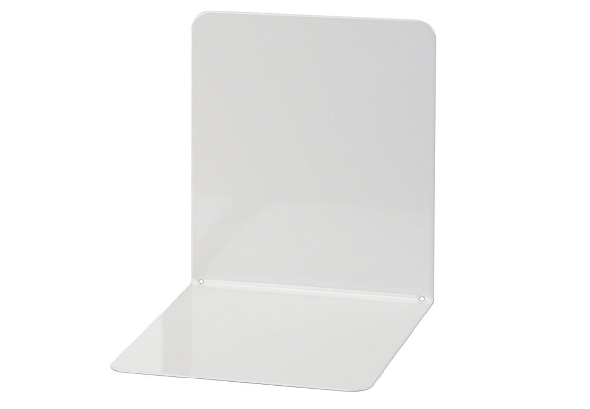 MAUL Buchstützen – grau – 120 × 140 mm – Stahl, 2 Stück