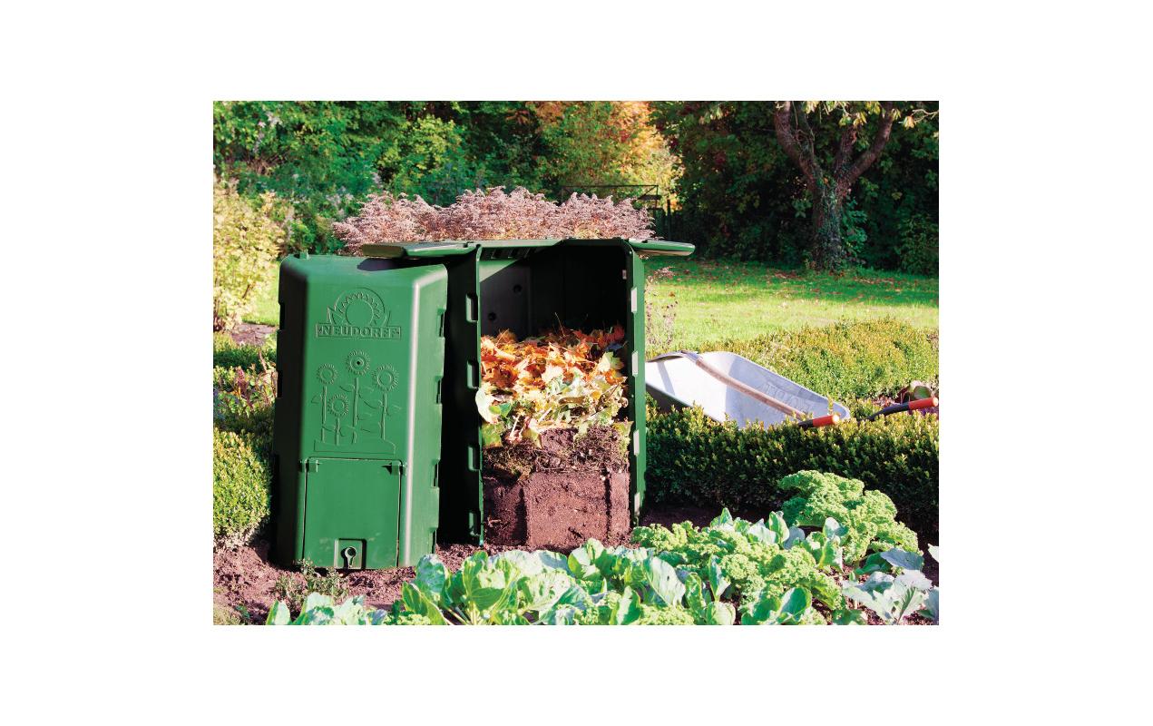 Neudorff Komposteimer – 530 l – Kunststoff – Grün