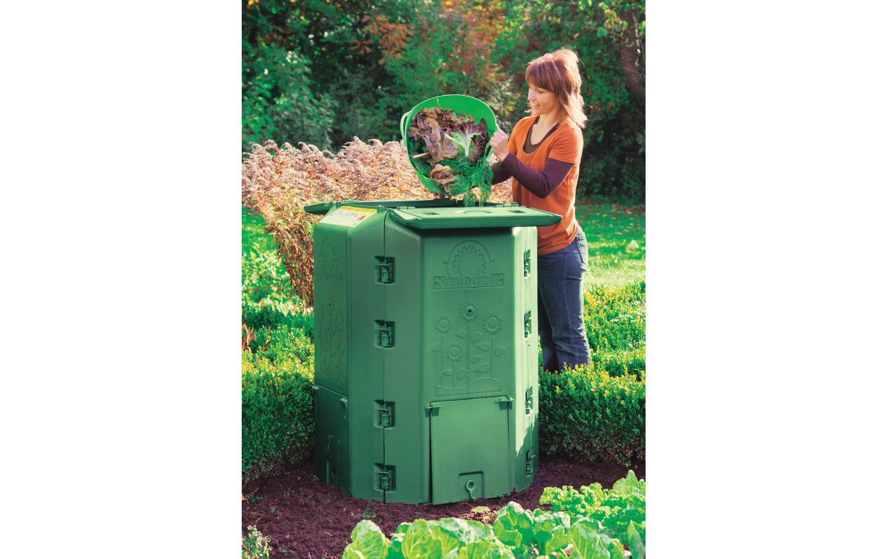 Neudorff Komposteimer – 530 l – Kunststoff – Grün