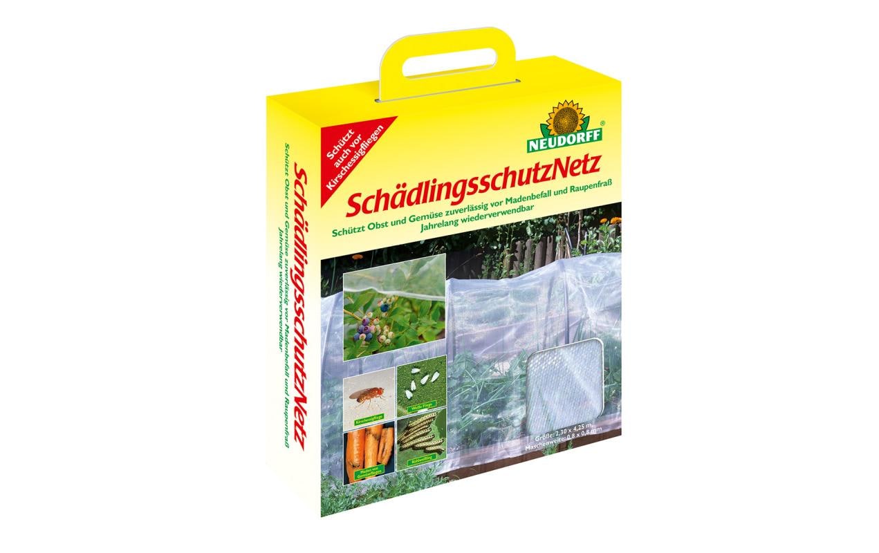Neudorff Insektenschutznetz – 230 × 425 cm – transparent – für Fluginsekten