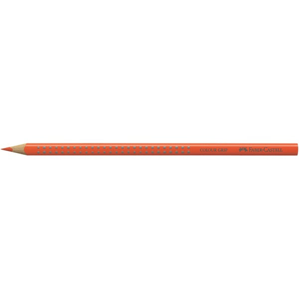Faber-Castell Aquarellfarbstift Colour Grip 2001 – dunkel kadmiumorange, Ø 3 mm, dreikantig, FSC