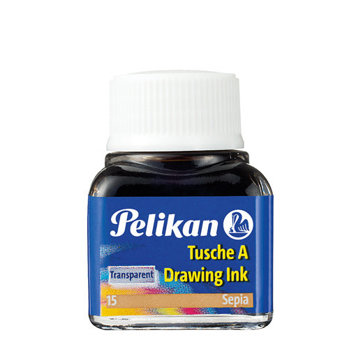 Pelikan Tusche – Sepia, 10 ml, dokumentenecht