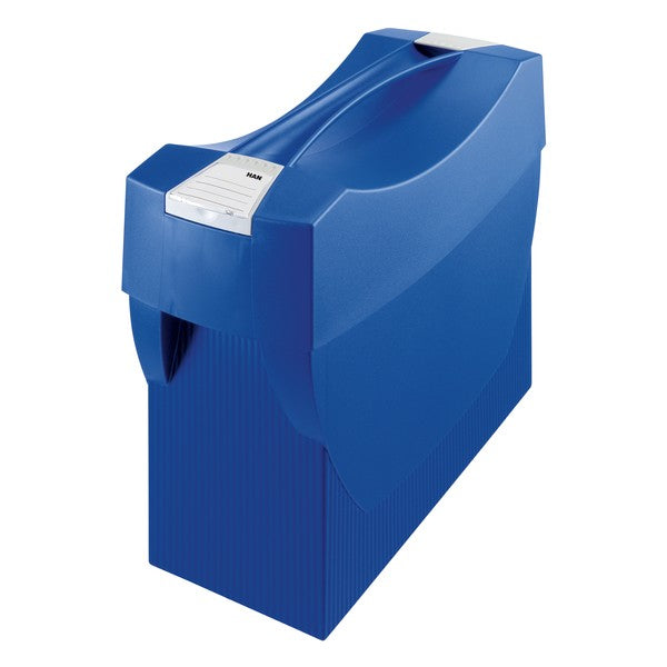 HAN SWING plus Dokumentenablage 20 Blätter – für A4, blau, Kunststoff, B 397 × H 347 × T 154 mm, 1 Stück