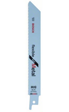 Bosch Professional – Säbelsägeblatt, S 922 BF, 1,8 mm × 100 mm, 25 Stk.