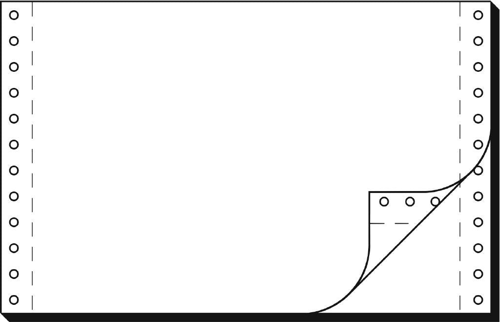 Sigel Computerpapier endlos – A5 quer – selbstdurchschreibend, 2-fach, 56 g/m² – 2'000 Blatt