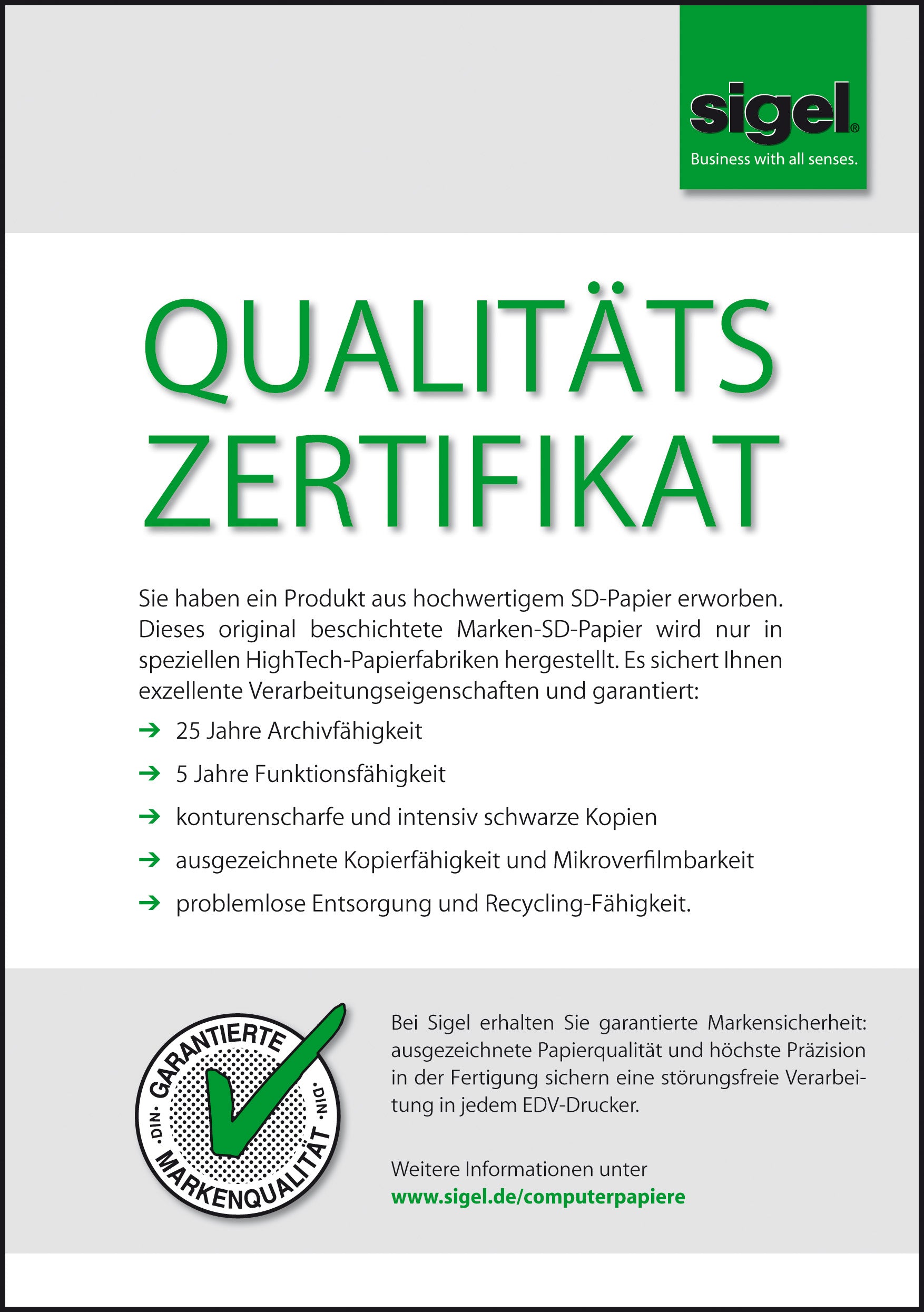 Sigel Formular – 400 Blatt, A4, selbstdurchschreibend