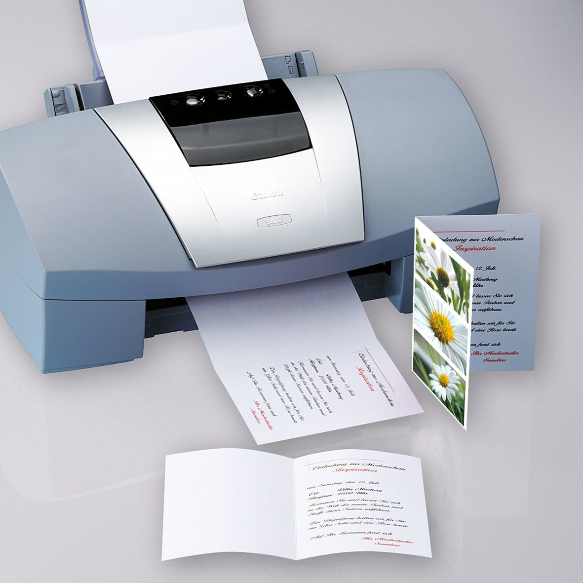 Sigel Grusskarte – A5 (148 × 210 mm) – für Inkjet/Laser/Kopierer, 185 g/m², 50er Pack