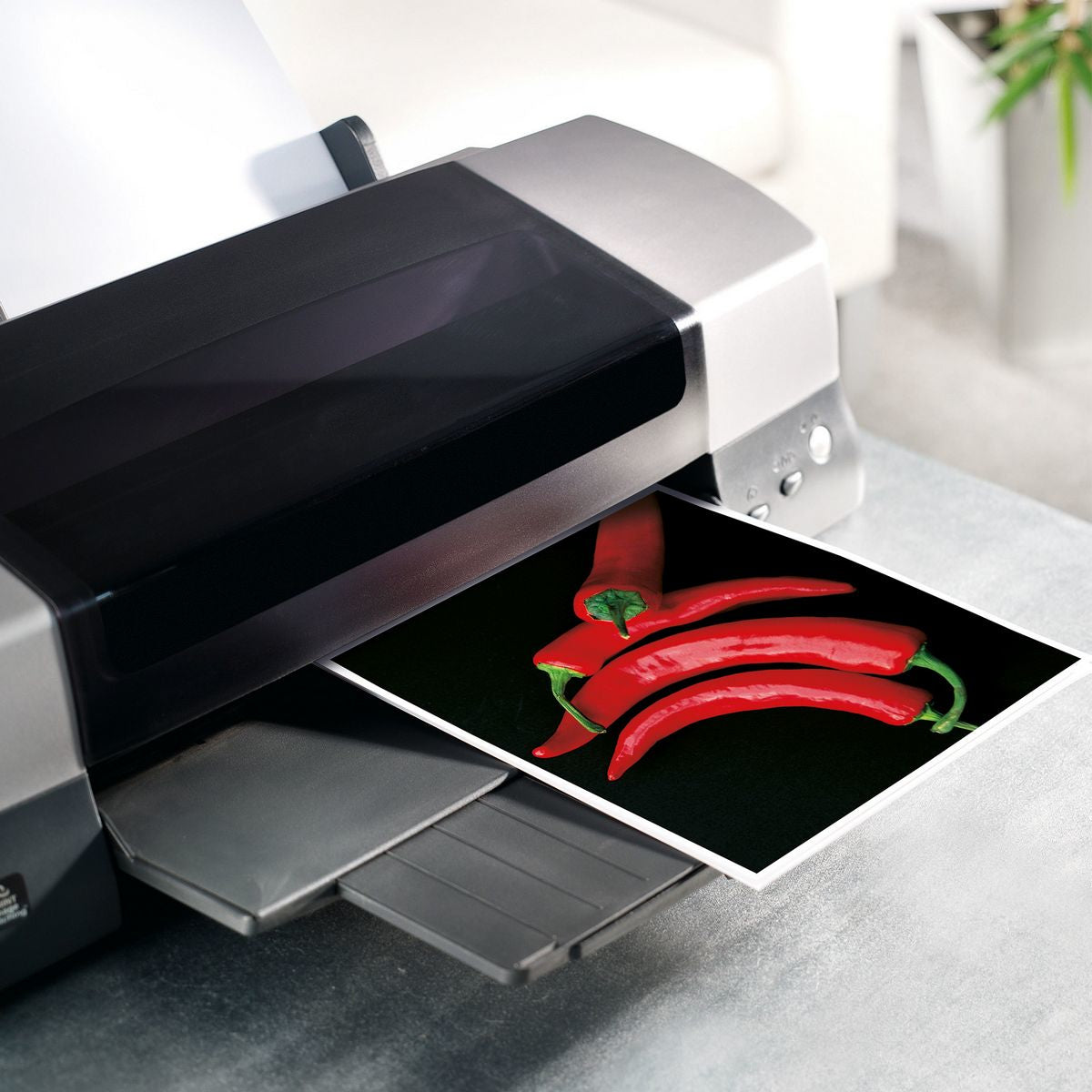 Sigel Ultra Fotopapier – seidenmatt, A4, 190 g/m², 20 Blatt, einseitig – für Inkjet-Drucker