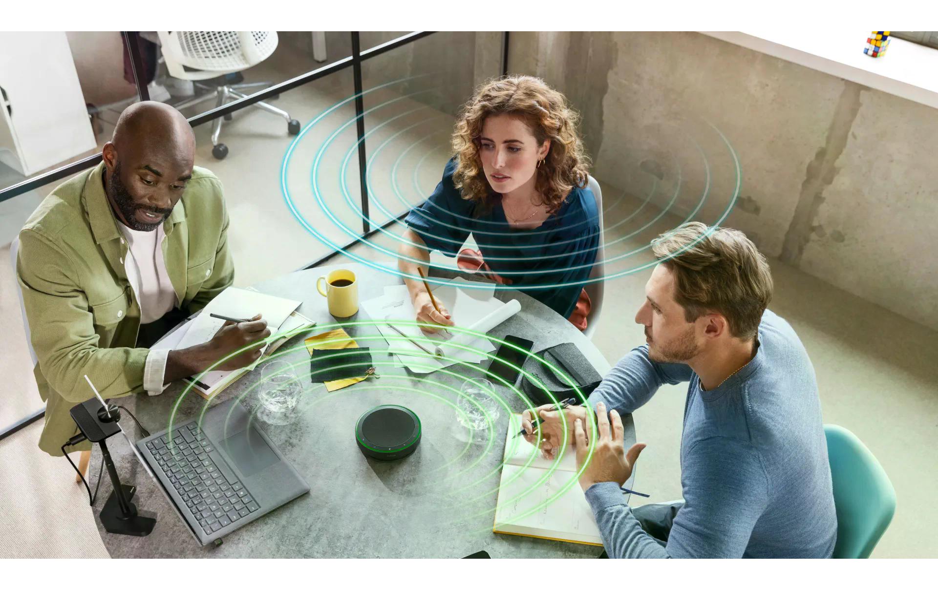 Jabra Speak2 75 Konferenzlautsprecher – USB/Bluetooth, USB‑C/A, für Microsoft Teams, Zoom, Google Meet