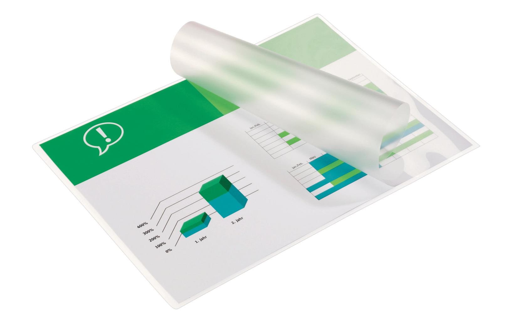 GBC Laminierfolien A3 – 150 µm, glänzend, 25 Stück
