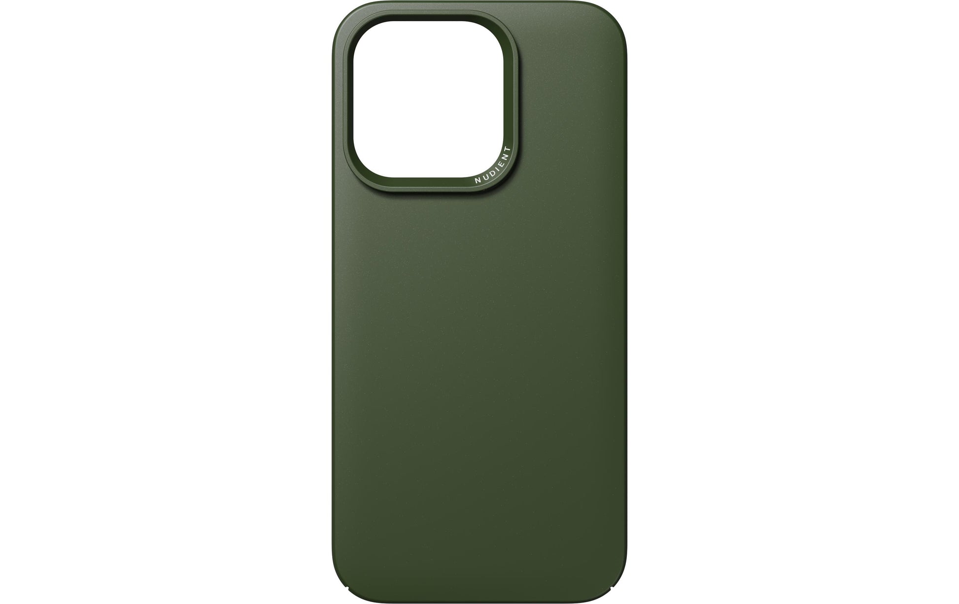 Nudient – Backcover – für Apple iPhone 14 Pro – Pine Green – Recycelbarer Kunststoff, MagSafe-kompatibel
