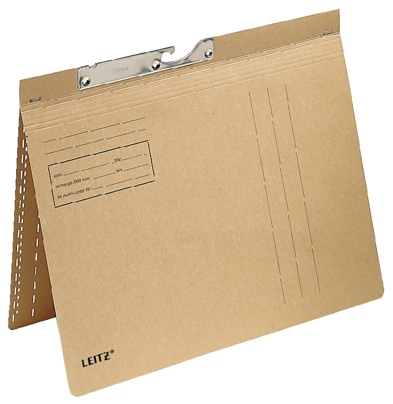 Leitz Hängeordner – für A4, Braun, Karton
