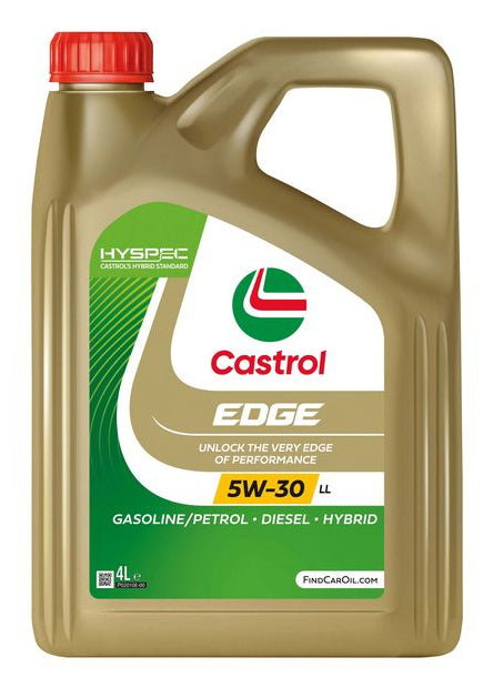 Castrol EDGE Motorenöl 5W-30 – für Personenwagen, Diesel & Benzin – 4 l